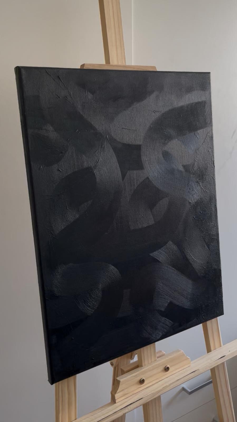 Effect schilderij op canvas